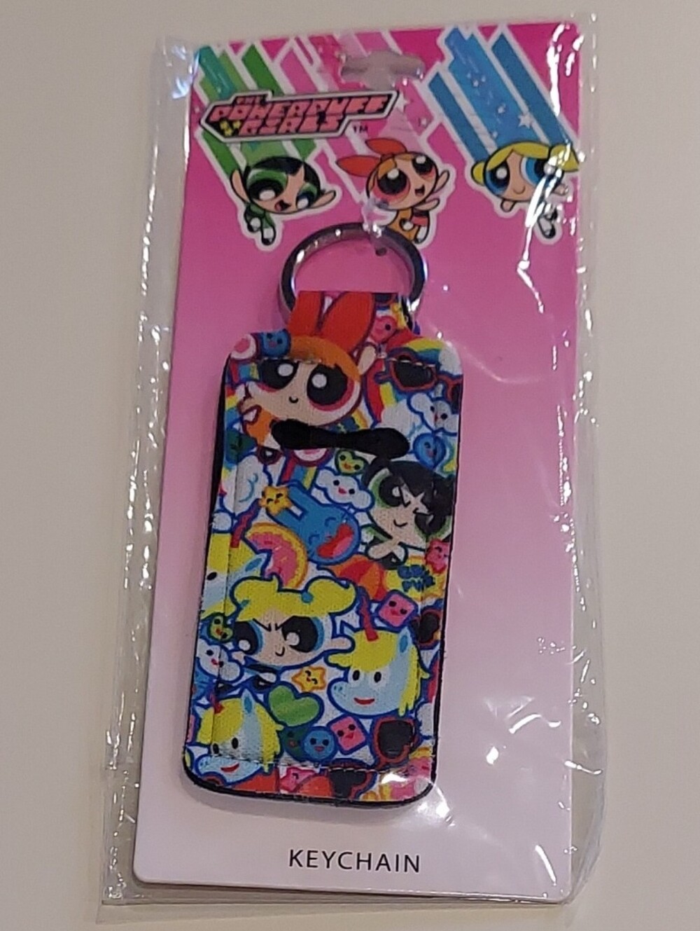 The Powerpuff Girls Keychain & Lip Balm Holder - New!